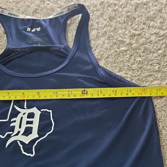 Dallas Tigers Navy Blue Women's Tank Top, Size Small - Picture 6 of 6